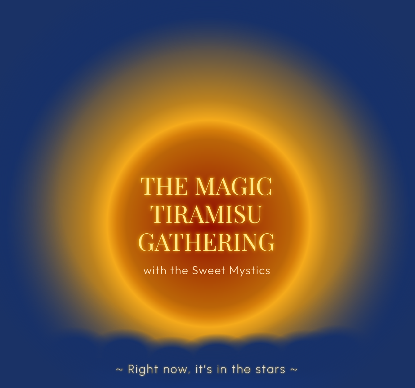 Magic Tiramisu Gathering – Right now, it's in the stars